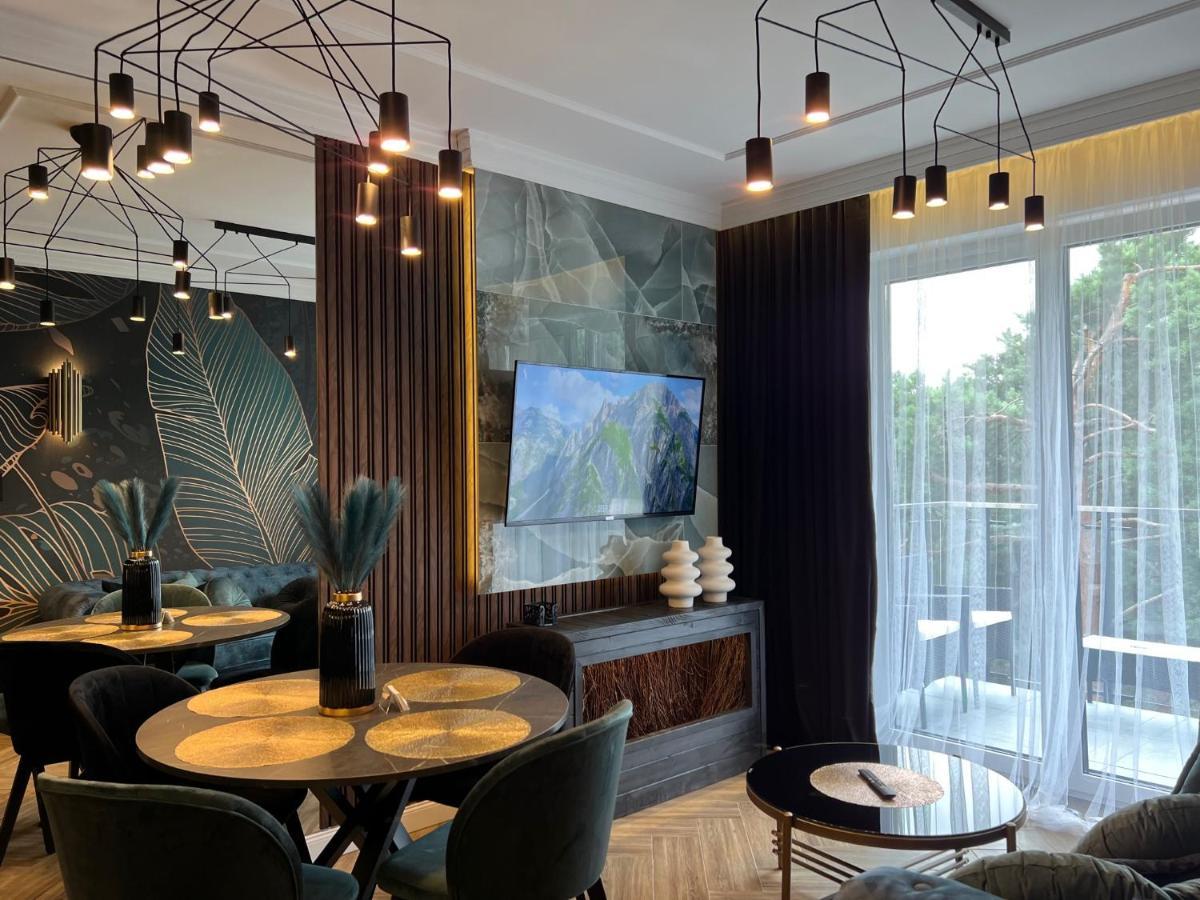 Family & Business Sauna Teznia No 10 Vip -lesny Nad Zalewem Cedzyna, Unikat Spa- 1 Bedroom With Private Sauna, Jacuzzi, Spectacular View Terrace, Parking, Catering Options