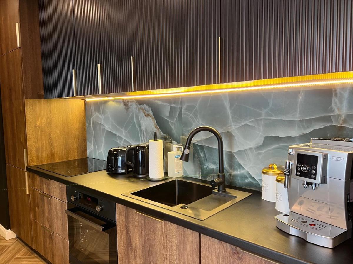Family & Business Sauna Teznia No 10 Vip -lesny Nad Zalewem Cedzyna, Unikat Spa- 1 Bedroom With Private Sauna, Jacuzzi, Spectacular View Terrace, Parking, Catering Options Apartment